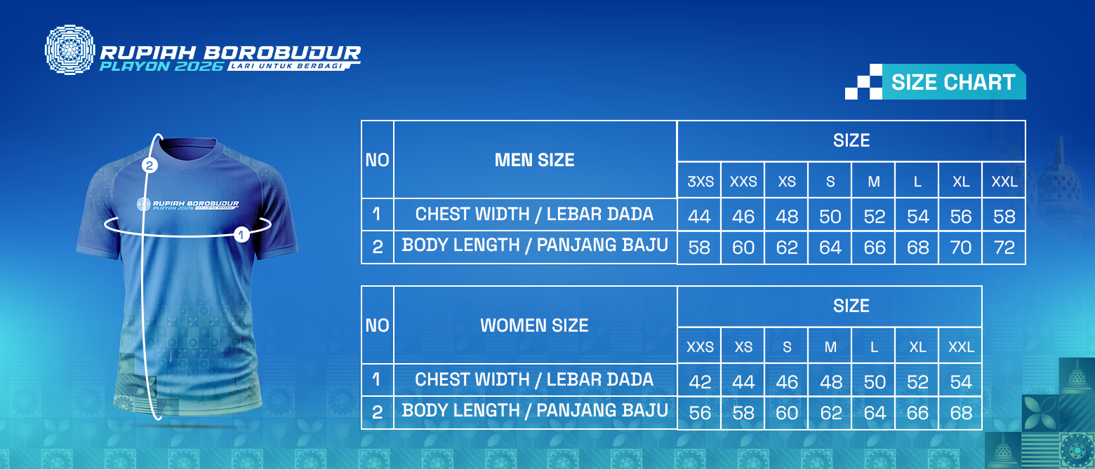 Size Chart Jersey